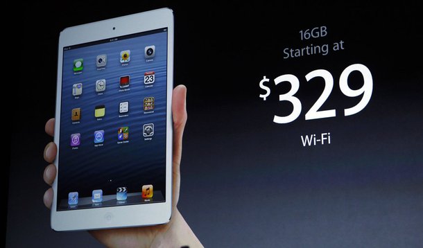 Apple lança mini-iPad. O preço é de U$S 329 (lá fora)