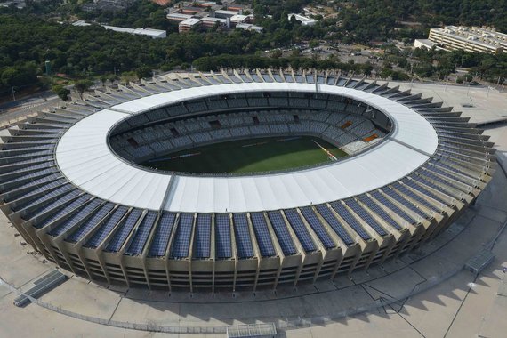 Mineirão estreia usina solar em estádios da Copa
