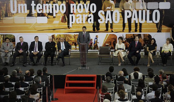 Haddad a Alckmin: "Serei seu parceiro, governador"