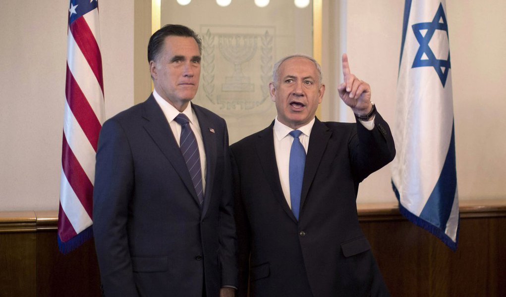Doadores de Romney e Netanyahu são os mesmos