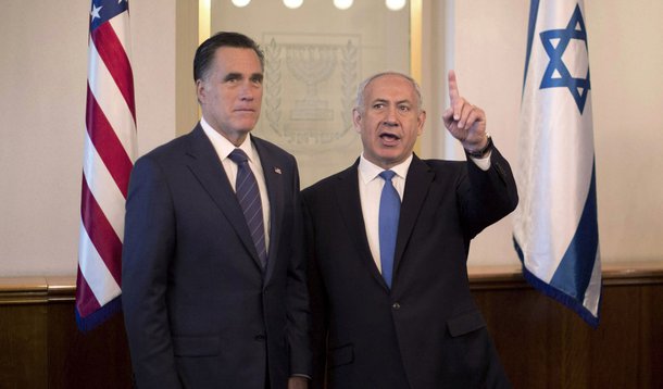Doadores de Romney e Netanyahu são os mesmos