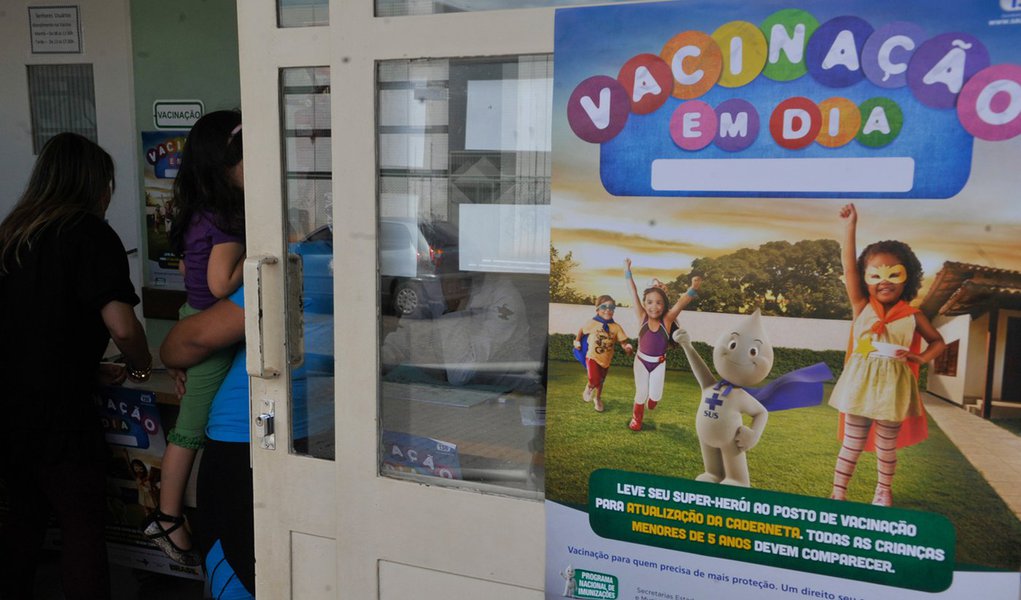 1,1 milhão de crianças atualizaram vacinas