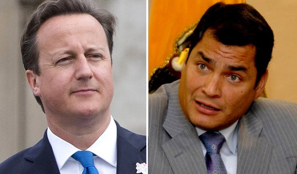 Reino Unido tenta negociar com Equador