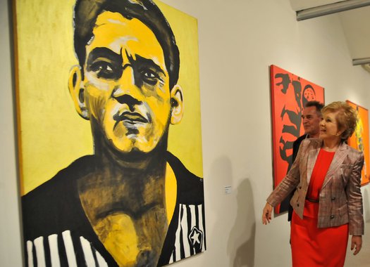 Copa começa em Brasília com exposição de arte