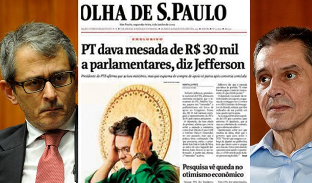  Defesa de Jefferson também deu nó na Folha