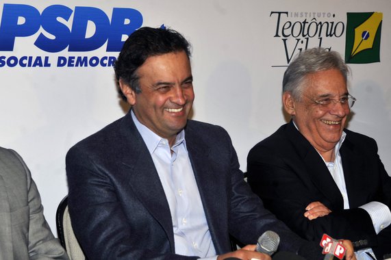 Aécio: "FHC é, sim, um bom cabo eleitoral"
