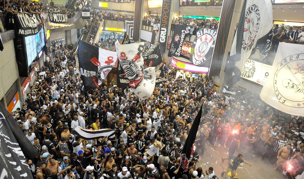 Aeroporto monta esquema para receber Corinthians