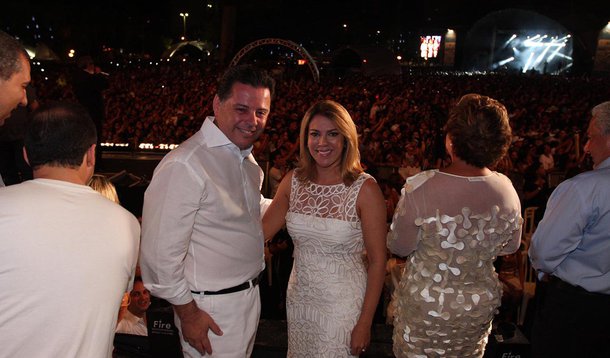 Na festa do Réveillon, Perillo se diz revigorado