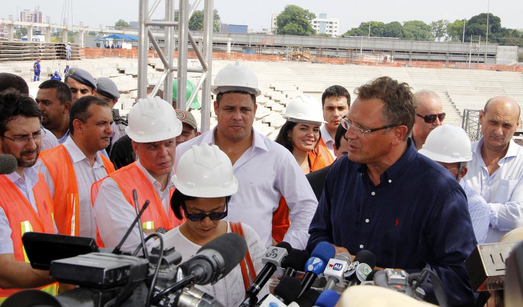 Fifa aprova obras da arena de Manaus