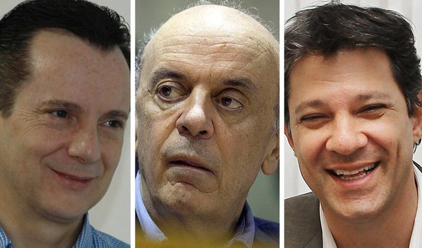 Datafolha: Russomanno lidera, Serra cai feio e Haddad cresce