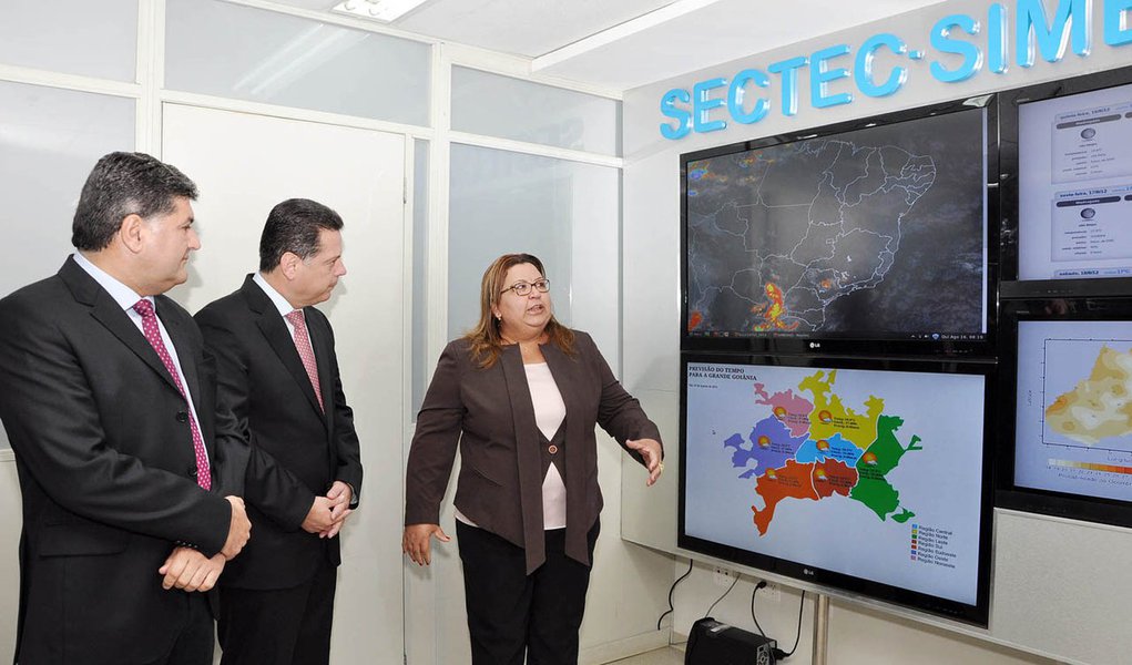 Goiás agora tem sala de controle de desastres