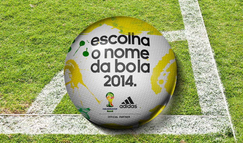 Fabricante lança votação para o nome oficial da bola da Copa