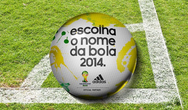 Fabricante lança votação para o nome oficial da bola da Copa