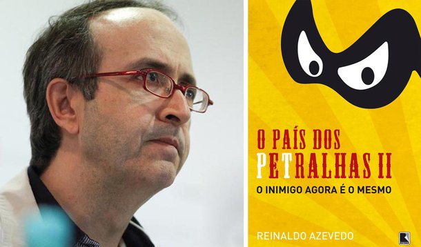 Reinaldo Azevedo: novo livro, mesmo inimigo