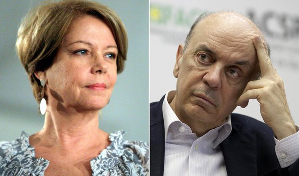 O PT está no banco dos réus, mas quem cai é Serra