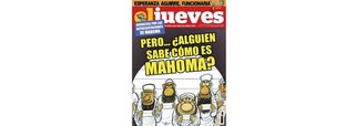 Revista espanhola publica charge de Maomé