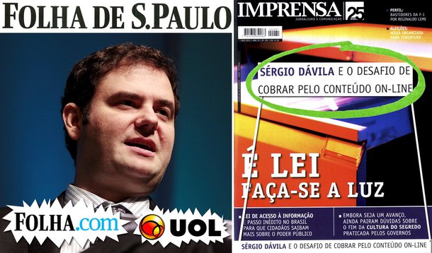 Folha cobra conteúdo digital, mas reterá furo no papel