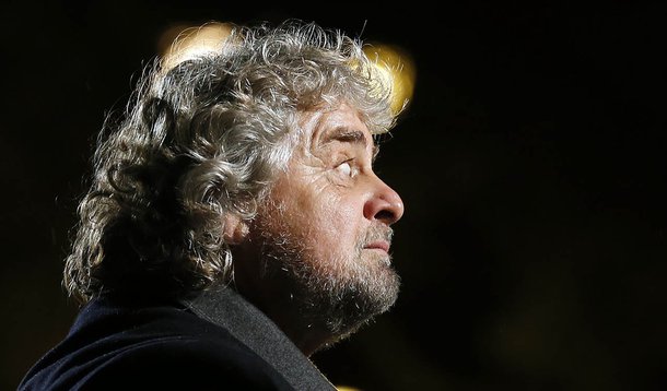 Grillo não apoia ninguém e amplia crise italiana