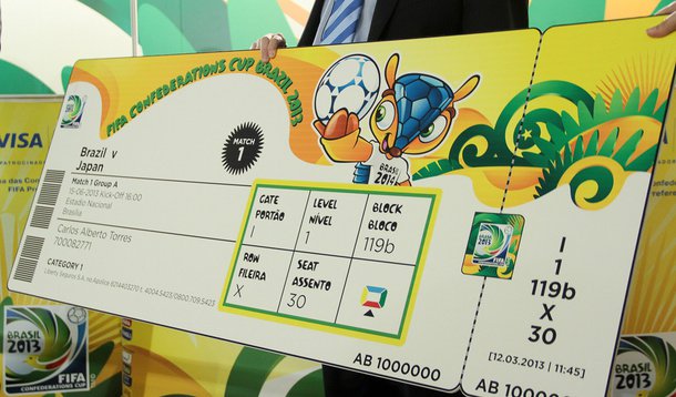 Venda de ingressos para a Copa começa em agosto