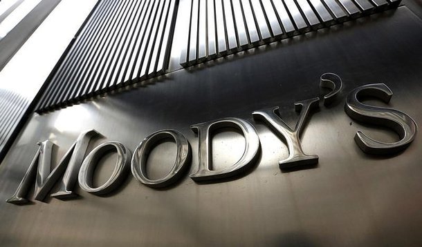 Logotipo da agÃªncia de classificaÃ§Ã£o de risco Moody's na sede da empresa em Nova York. REUTERS/Brendan McDermid