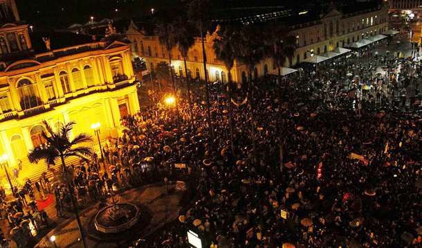 SDS reduz para 52 mil número de manifestantes