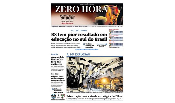 Zero Hora passa a cobrar por conteúdo digital