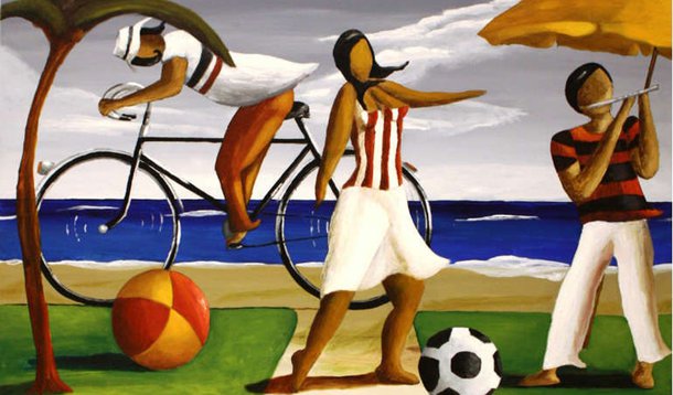 Exposição no Recife traz artesanato inspirado no futebol