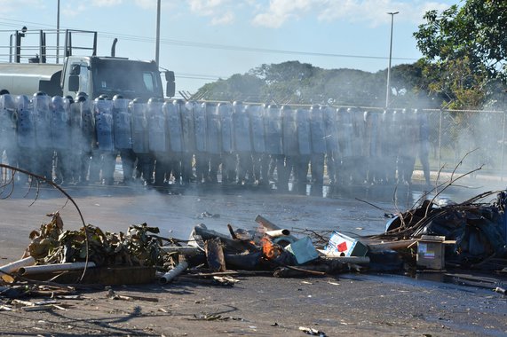Exército treina para atuar na Copa das Confederações
