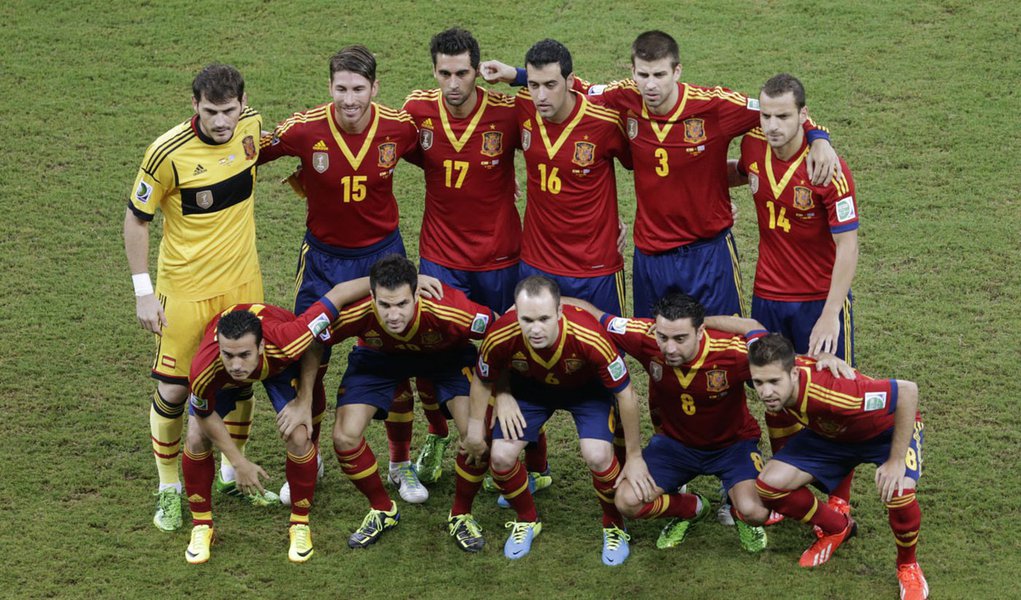 Fifa desconversa sobre furto à seleção espanhola