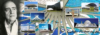 Niemeyer velado em Brasília, sua maior criação