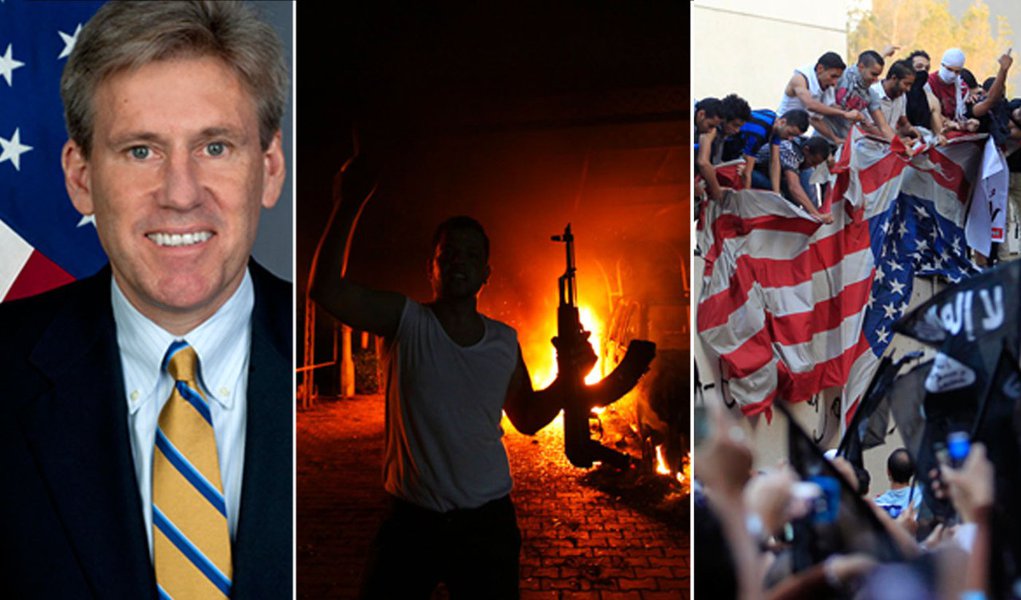 Fúria anti-EUA mata embaixador na Líbia
