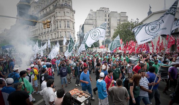 Protesto contra Cristina agita Buenos Aires