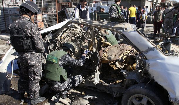 No Iraque, bombas matam 60 em aniversário de invasão