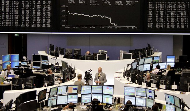 Bolsas europeias fecham em forte queda