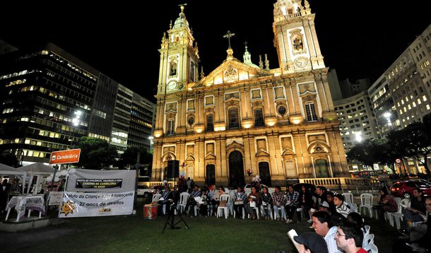Vigília lembra Chacina da Candelária