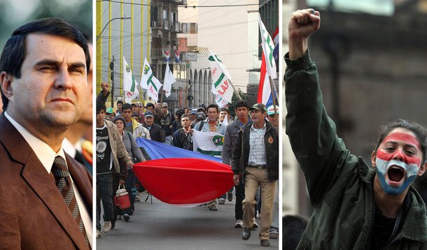 Franco: prioridade é evitar guerra civil no Paraguai