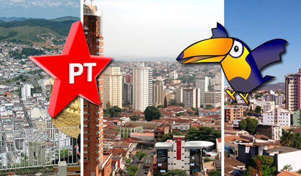 Interior mineiro ratifica duelo PT versus PSDB
