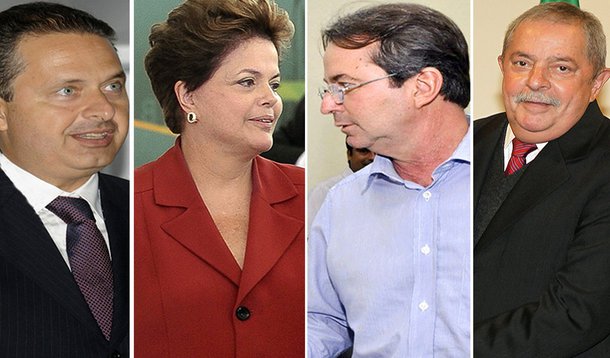 Conversa comprida entre Eduardo Campos, Dilma, Lula e João da Costa