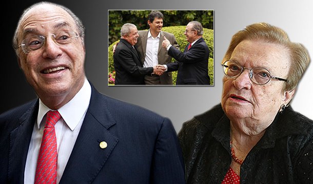 Maluf diz que Erundina deixou chapa por ciúmes