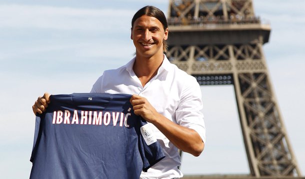 Ibrahimovic chega ao PSG "para vencer"