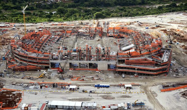 Arena Pernambuco chega a 48,69% em junho