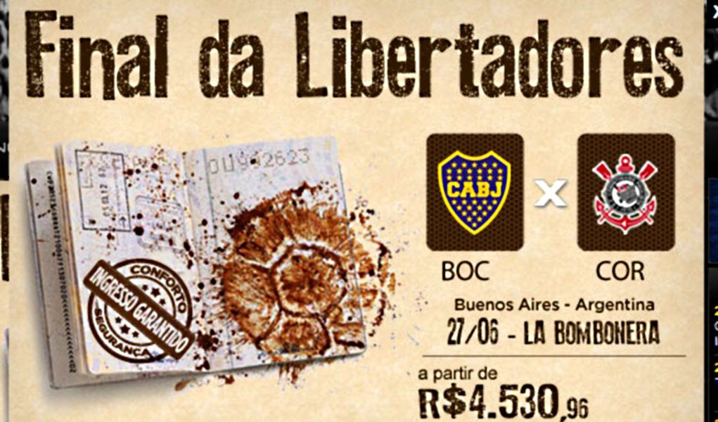 Pacote para jogo pode render multa milionária ao Corinthians