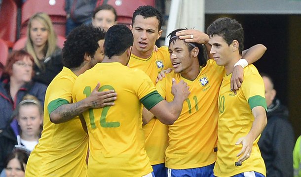 Brasil faz 2 a 0 no último teste antes da Olimpíada