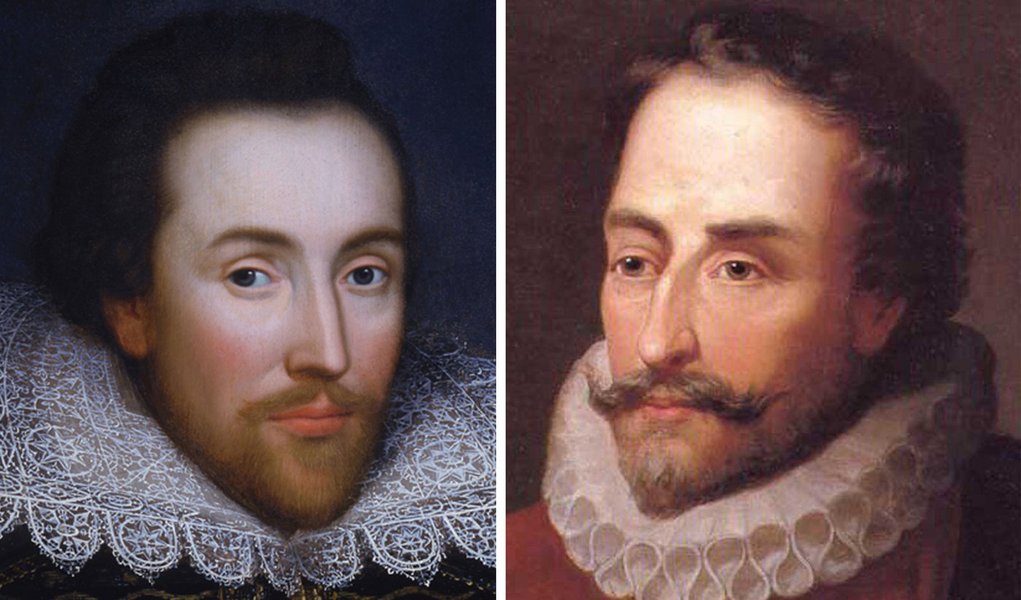 No mesmo dia, morreram William Shakespeare e Miguel de Cervantes