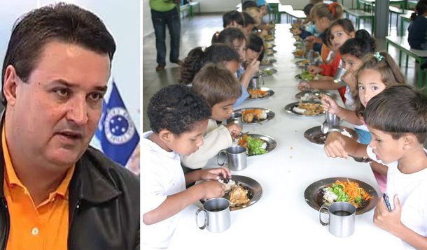 Acusação contra Perrela envolve merenda escolar