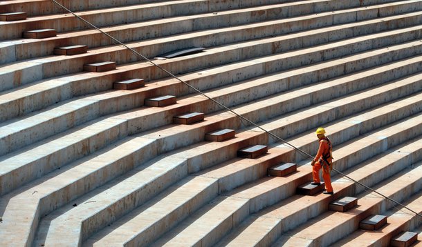 Construção de assentos do Estádio Nacional é suspensa