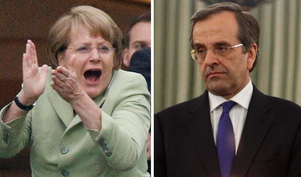 Sob o olhar de Merkel, alemães mandam no euro e na Euro