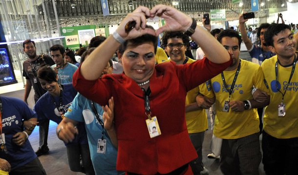 Até "Dilma" foi à Campus Party