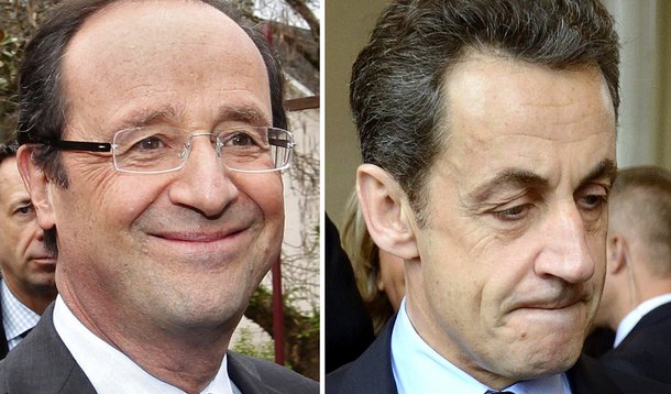 Na França, Hollande supera Sarkozy no primeiro turno