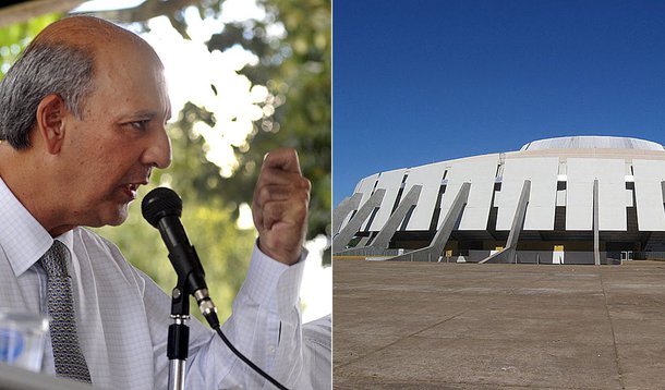 Arruda é ouvido sobre reforma do ginásio Nilson Nelson